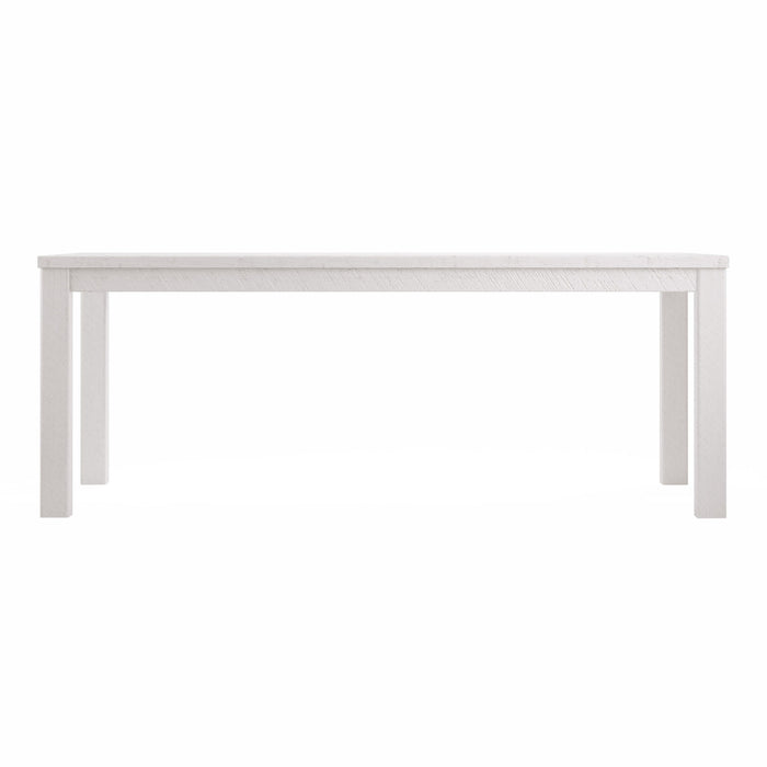 Solid Wood Dining Table 35" - White
