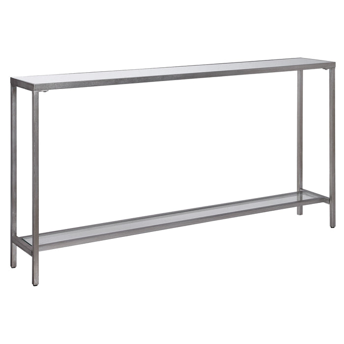 Hayley - Console Table - Silver