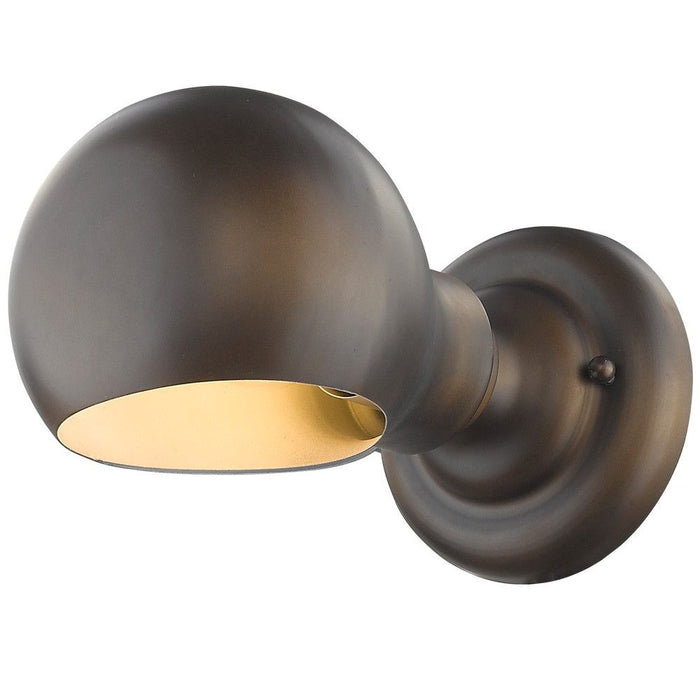Rounded Wall Sconce - Antique Bronze