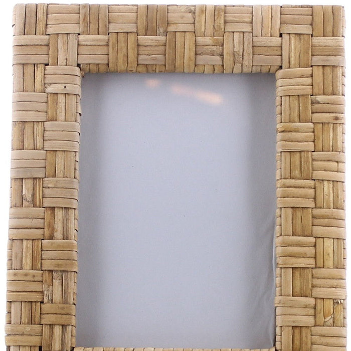 Vertical Frame - Woven Bamboo - 5" x 7"