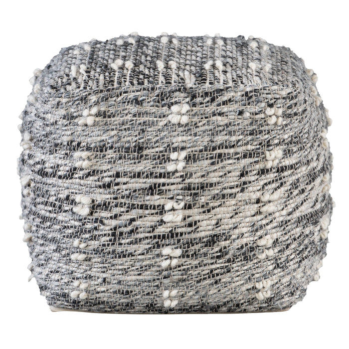 Narol - Gray Pouf